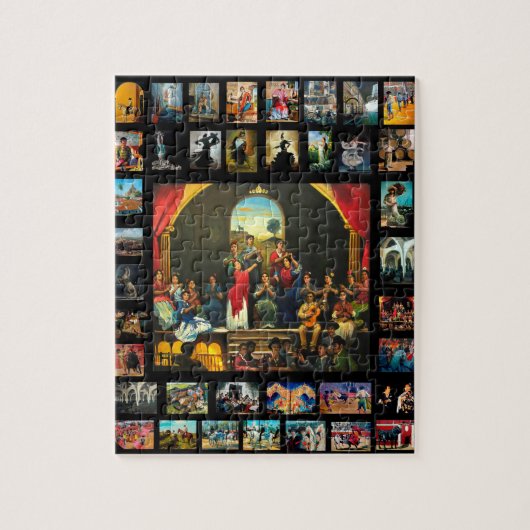 ESCENARIO FLAMENCO LEGPUZZEL (Verticaal)