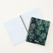 Esceveria Succulent Plant Theme Notitieboek (Binnen)