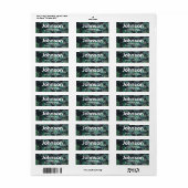 Esceveria Succulent Thema Adreslabels Etiket (Full Sheet)