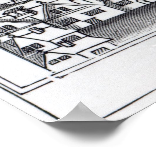 Escheapenmarkt Poster (Hoek)