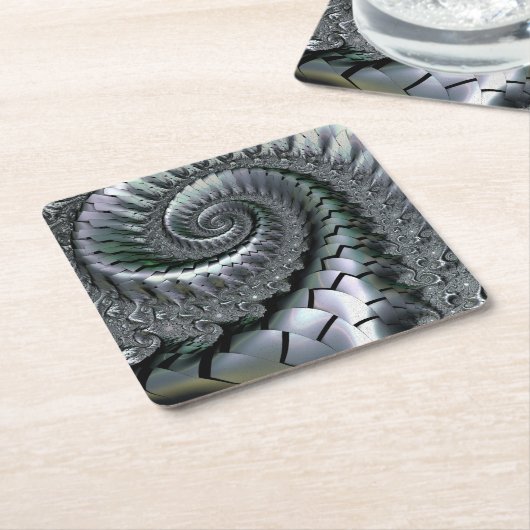 Escheresque Kartonnen Onderzetters (Schuin)