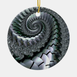 Escheresque Keramisch Ornament