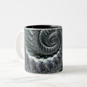 Escheresque Tweekleurige Koffiemok (Voorkant links)