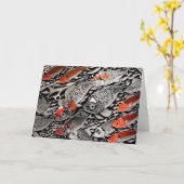 Escherish Kaart (Gele Bloem)