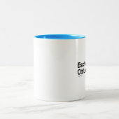 Eschew Obfuscation Tweekleurige Koffiemok (Center)