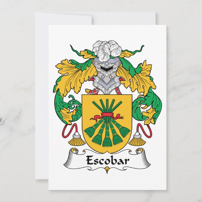 Escobar Family Crest (Voorkant)