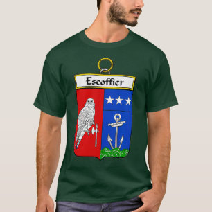 Escoffier Wapens Family Crest T-shirt