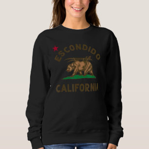 Escondido California Beach Flag Beer Surf ca Vinta Trui