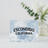Escondido California Briefkaart (Staand voorkant)