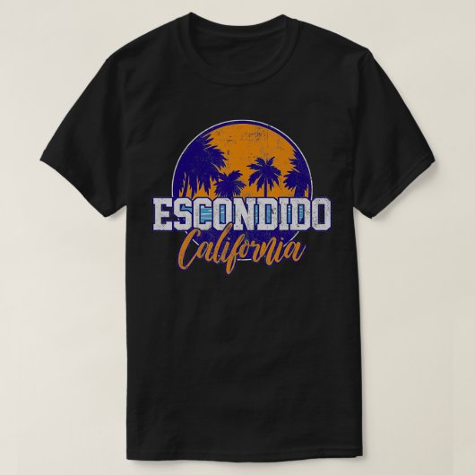 Escondido California T-shirt (Design voorkant)