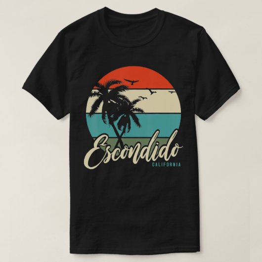 Escondido California T-shirt (Design voorkant)
