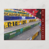 escoraria selarón rio briefkaart (Voorkant)