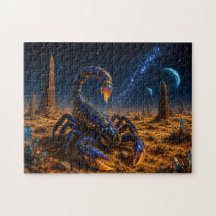 Escorpión Cósmico — Guardián del Planeta Alienígen