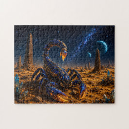 Escorpión Cósmico — Guardián del Planeta Alienígen Legpuzzel
