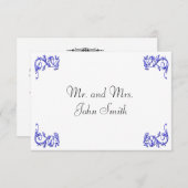 ESCORT KAART ZWART EN WITTE ZWART (Voorkant / Achterkant)