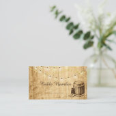 Escort Kaarten voor een Country Wedding Plaatskaartje (Staand voorkant)