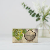 Escort Table Seating Formal Reception Vineyard Plaatskaartje (Staand voorkant)