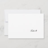 Escortkaartjes Kaart (Achterkant)