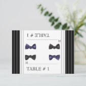 Escorttafel Nummerkaarten Kaart (Staand voorkant)