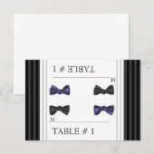 Escorttafel Nummerkaarten Kaart (Voorkant / Achterkant)