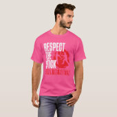 Escrima Arnis Martial Arts Respecthe Stick family T-shirt (Voorkant volledig)