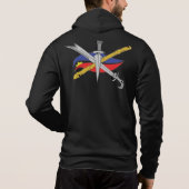 Escrima Jacket met Philippine logo in voorzijde Hoodie (Achterkant)