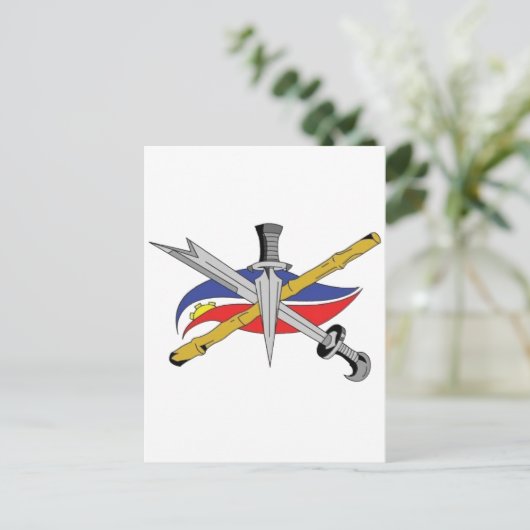 escrima-logo-transparant briefkaart (Staand voorkant)