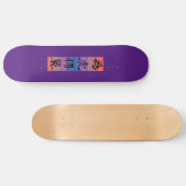 escrita em kanji Japones Persoonlijk Skateboard (Horizontaal)