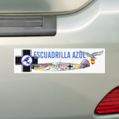 ESCUADRILLA AZUL BUMPERSTICKER (Op auto)