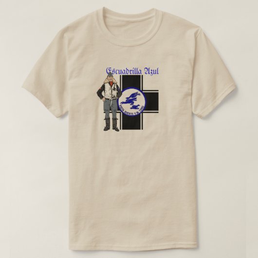 ESCUADRILLA AZUL T-SHIRT (Design voorkant)