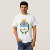 Escudo de Argentinië - wapenstilstand van Argentin T-shirt (Voorkant volledig)