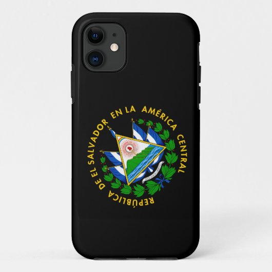 Escudo de El Salvador Case-Mate iPhone Case (Achterkant)