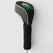 Escudo de El Salvador Golfheadcover (Schuin)
