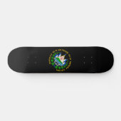 Escudo de El Salvador Persoonlijk Skateboard (Horizontaal)