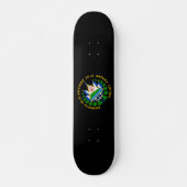 Escudo de El Salvador Persoonlijk Skateboard (Voorkant)