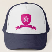 Escudo de Moderdonia clásico Trucker Pet (Voorkant)