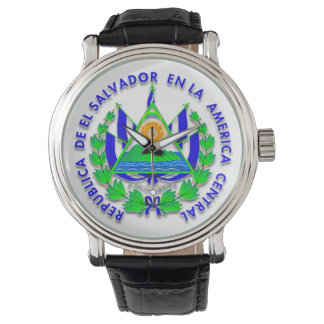escudo el salvador horloge