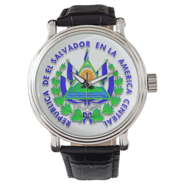 escudo el salvador horloge (Voorkant)