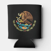 Escudo Nacional de Mexico Blikjeskoeler (Achterkant)