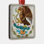 Escudo Nacional de México - Emblema Mexicano Metalen Ornament (Rechts)