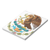 Escudo Nacional de México - Emblema Mexicano Notitieblok (Linkerzijde)