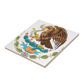 Escudo Nacional de México - Emblema Mexicano Tegeltje (Zijkant)