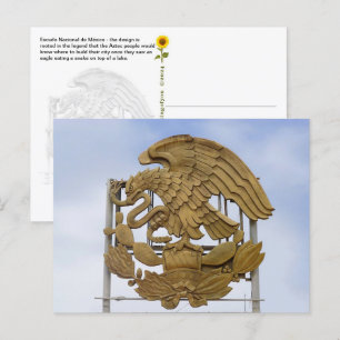 Escudo Nacional de México, Ensenada, BC - Briefkaart