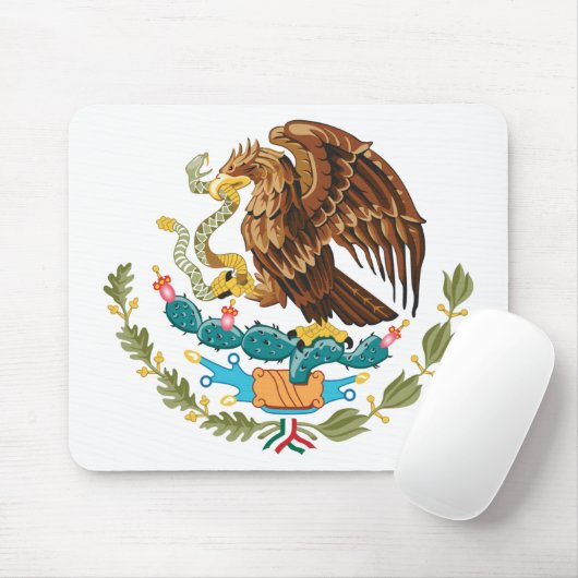 Escudo Nacional de México — Mexicaans embleem Muismat (Met muis)