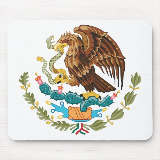 Escudo Nacional de México — Mexicaans embleem Muismat (Voorkant)