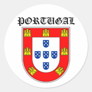 Escudo Portugal Ronde Sticker