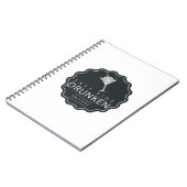 ESDK klassiek logo spiraalnotebook Notitieboek (Linkerzijde)