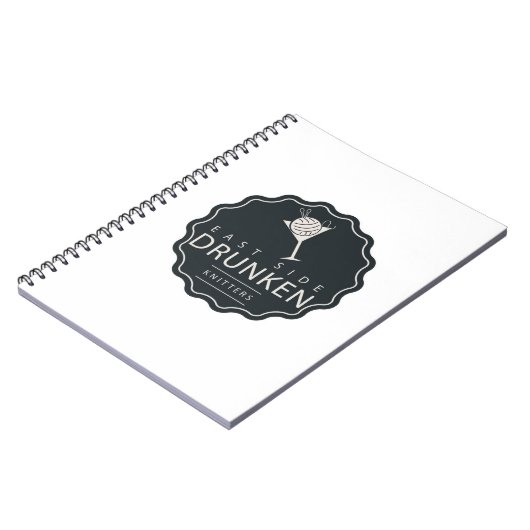 ESDK klassiek logo spiraalnotebook Notitieboek (Linkerzijde)