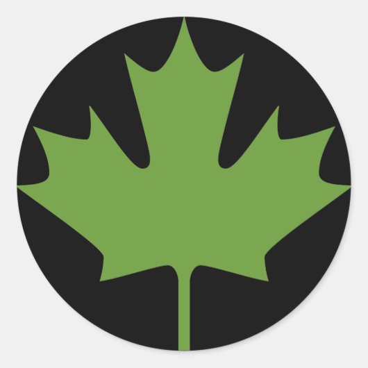 esdoorbladeren - Stickers (Voorkant)