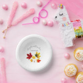  esdoorn bladeren -bruiloft papieren kommen (Feest)